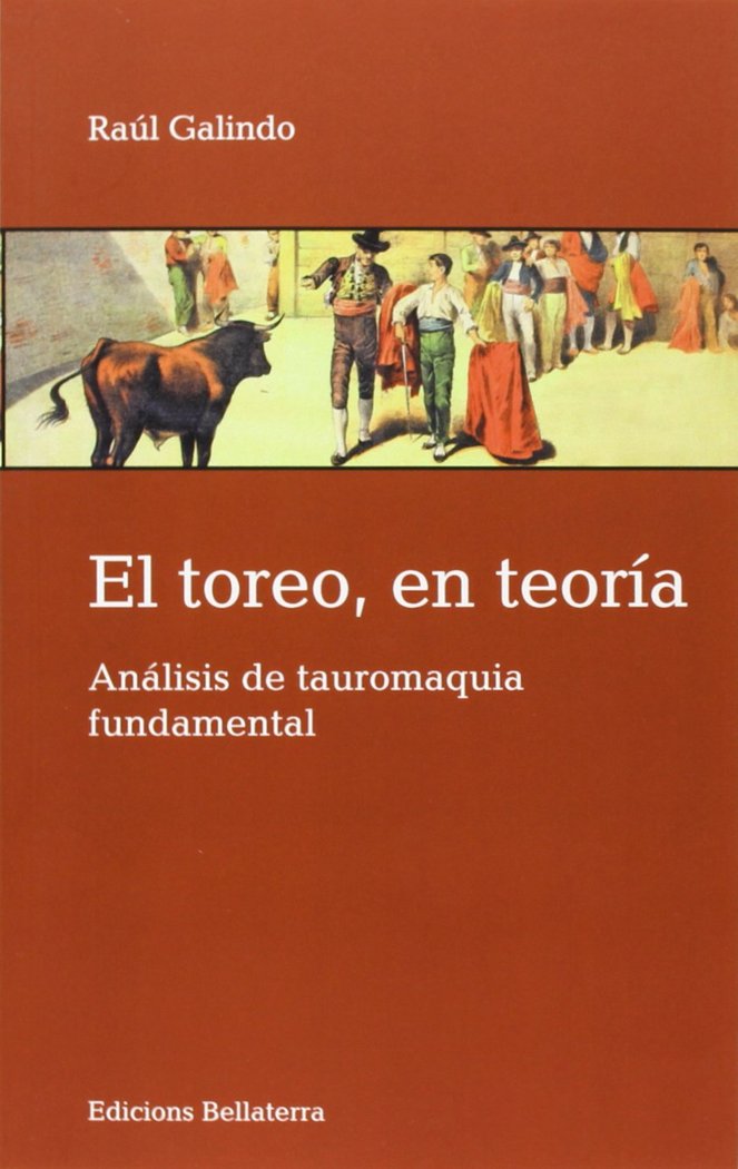El toreo, en teor¡a, de GALINDO | portada del libro