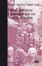 Poder, políticas e inmigración en América Latina, de DEBORA BETRISEY NADALI | portada del libro