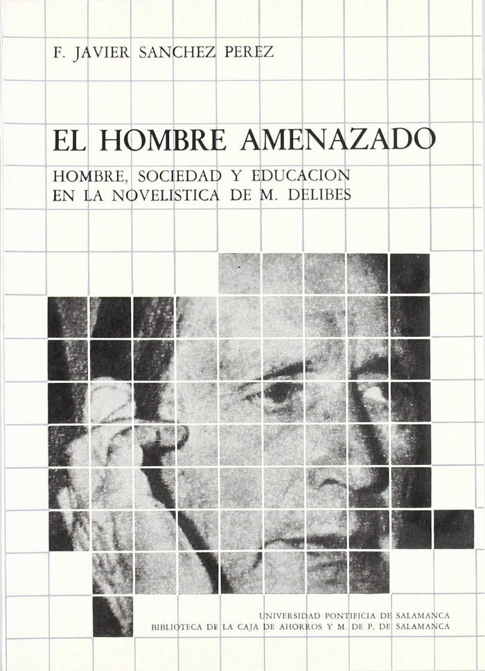 El hombre amenazado, de Sánchez Pérez | portada del libro