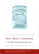 Kant. Razón y experiencia, de Andaluz Romanillos | portada del libro
