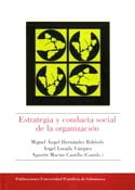 Estrategia y conducta social de la organización | portada del libro
