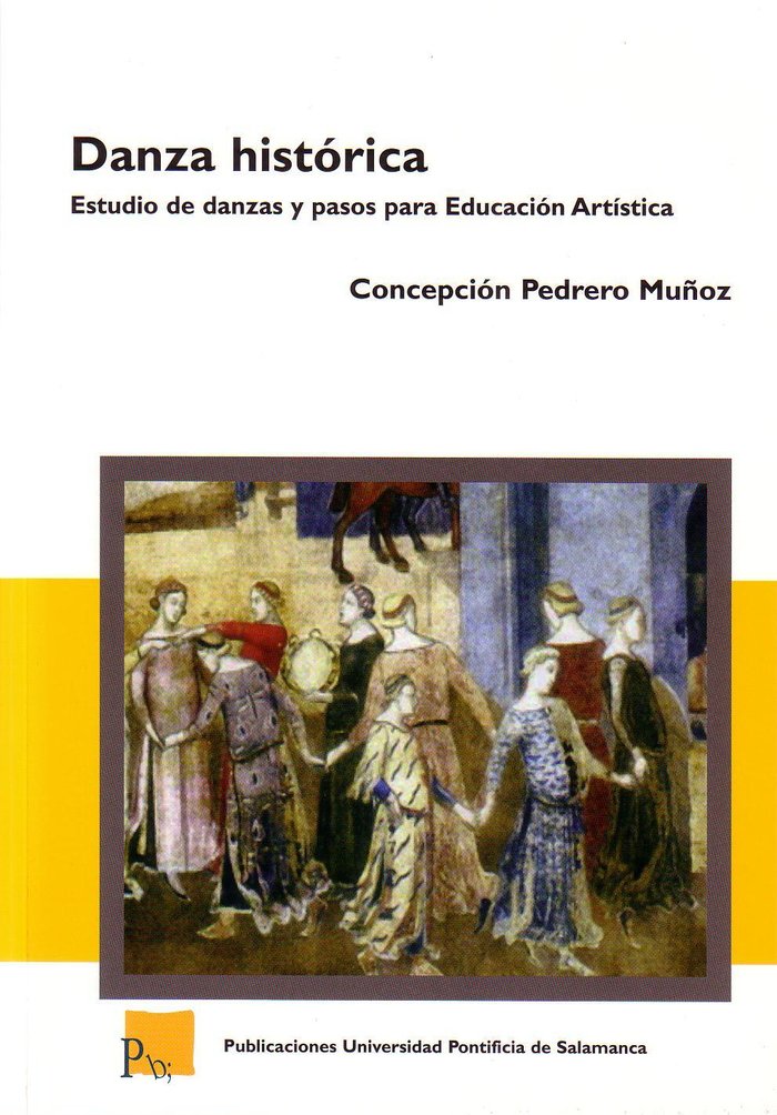 Danza histórica, de Pedrero Muñoz | portada del libro