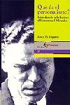 Què és el personalisme? Introducció a la lectura d'Emmanuel Mounier, de Esquirol, Josep M. | portada del libro