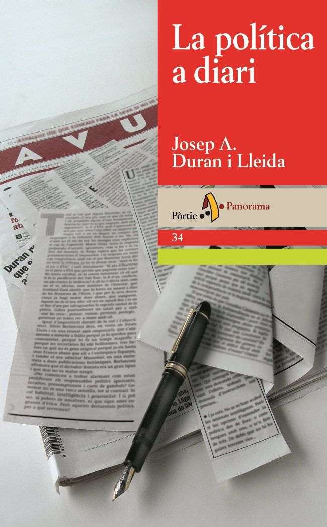 La política a diari, de Duran Lleida, Josep Antoni | portada del libro