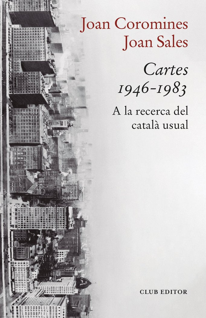CARTES 1946 1983, de COROMINES, JOAN | portada del libro