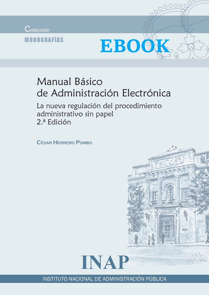 MANUAL BASICO DE ADMINISTRACION ELECTRONICA 2025., de HERRERO POMBO | portada del libro