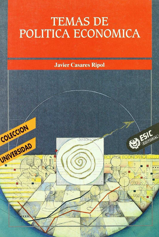 Temas de pol¡tica económica, de CASARES RIPOL | portada del libro