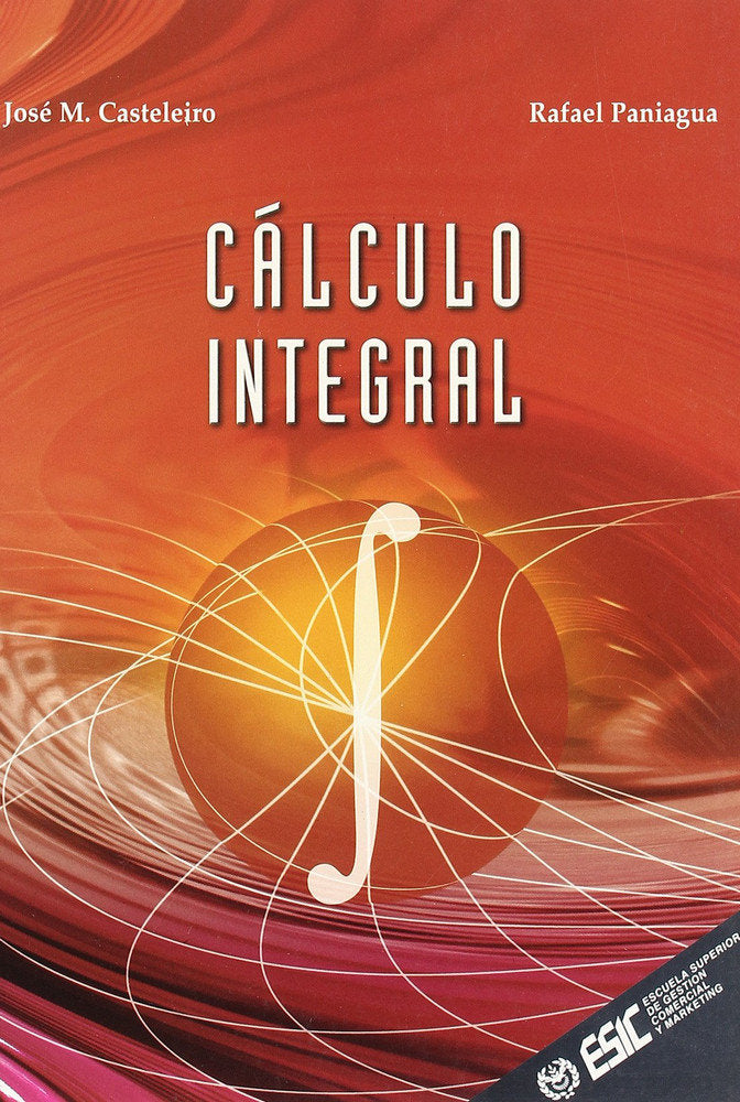CALCULO INTEGRAL, de Paniagua | portada del libro