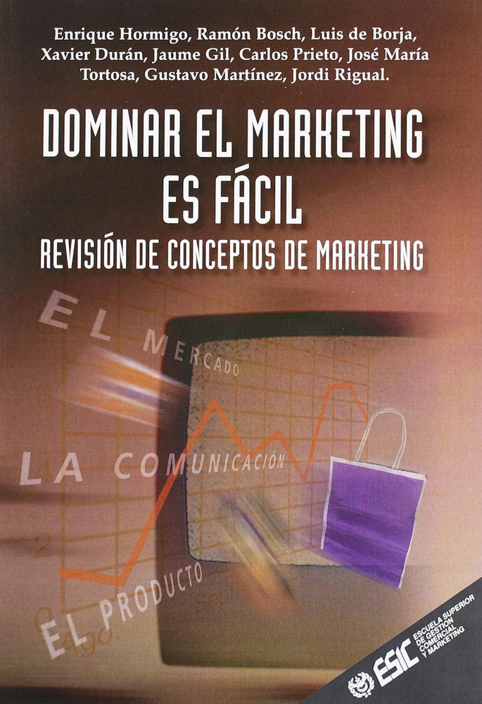 Dominar el marketing es fácil, de Hormigo, Enrique | portada del libro