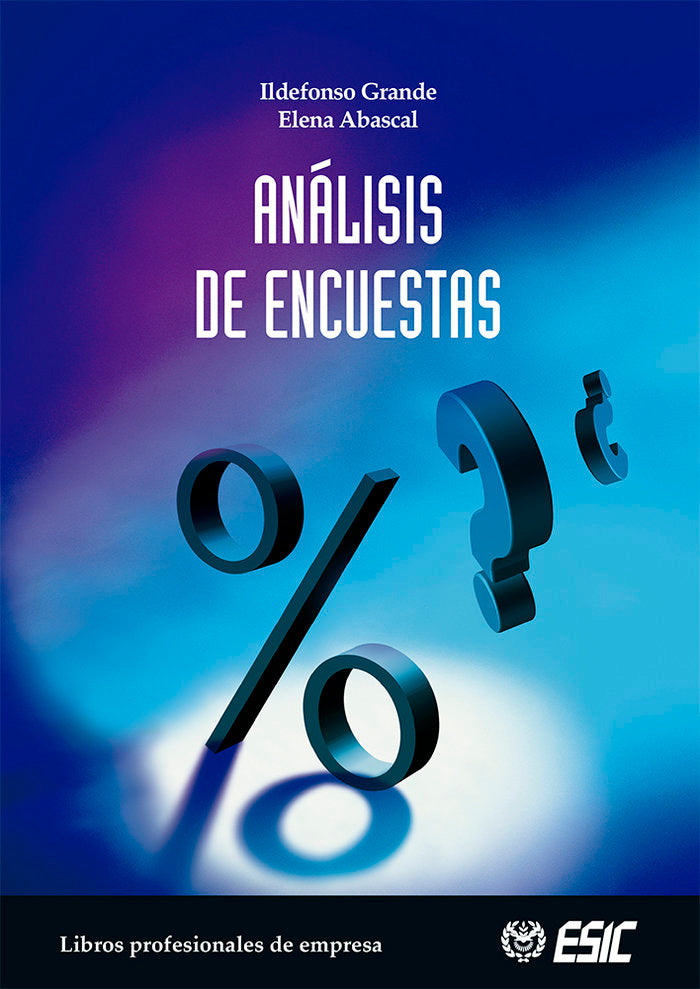 ANALISIS DE ENCUESTAS, de Abascal Fernández | portada del libro
