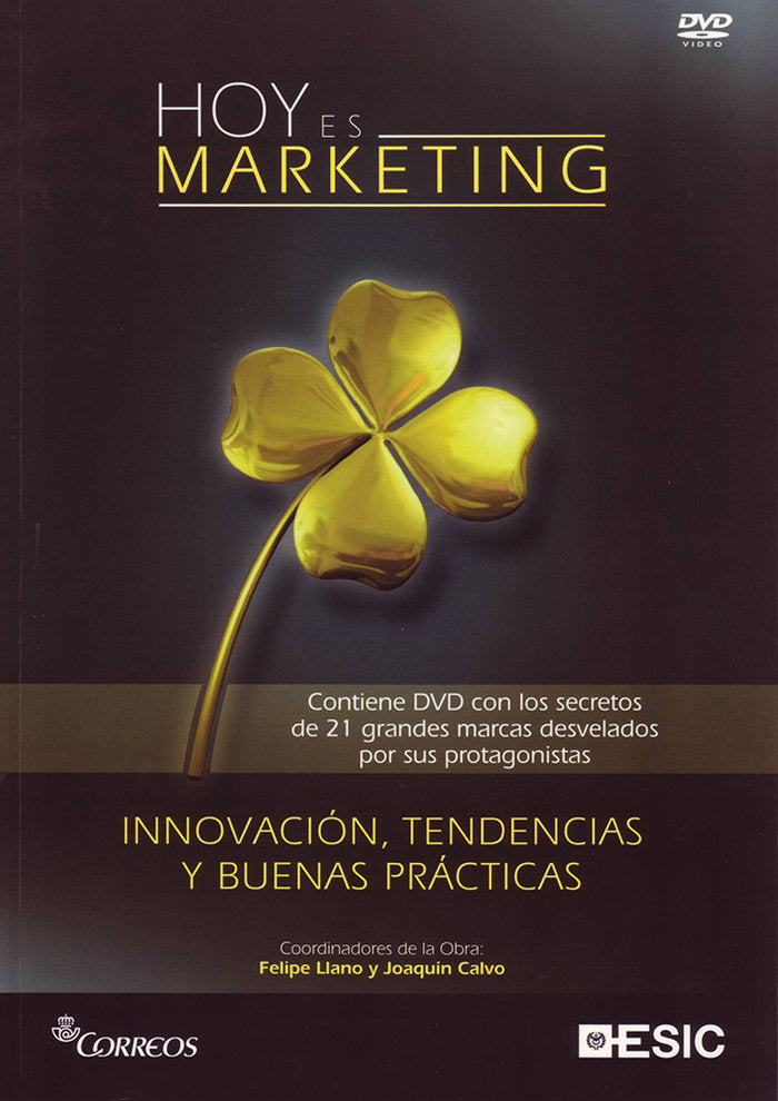 Hoy es marketing, de Llano Fernández, Felipe | portada del libro
