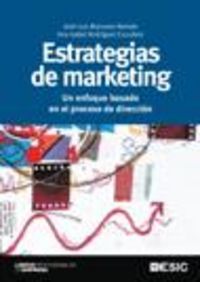 Estrategias de marketing. Un enfoque basado en el proceso de dirección, de MUNUERA ALEMAN | portada del libro