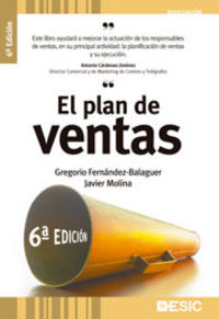 El plan de ventas, de Fernández-Balaguer, Gregorio | portada del libro