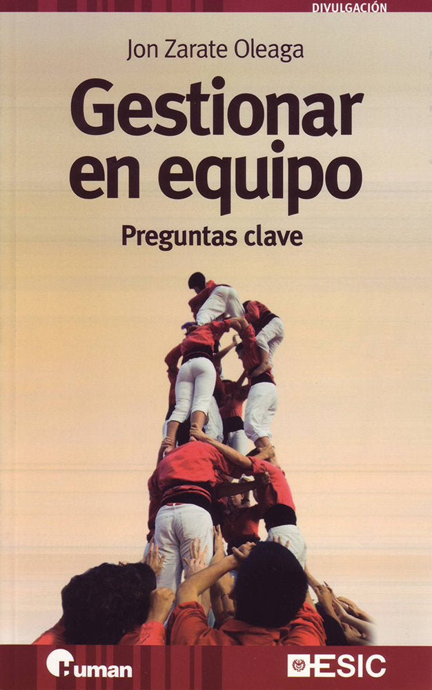 Gestionar en equipo., de Zarate Oleaga, Jon | portada del libro