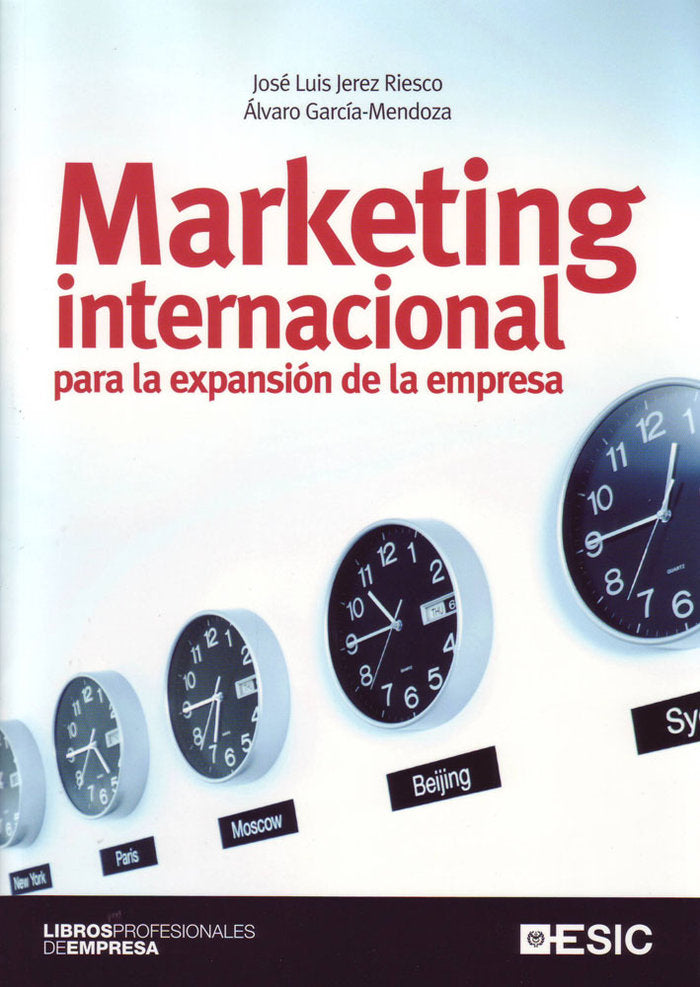 Marketing internacional para la expansión de la empresa, de Jerez Riesco, José Luis | portada del libro
