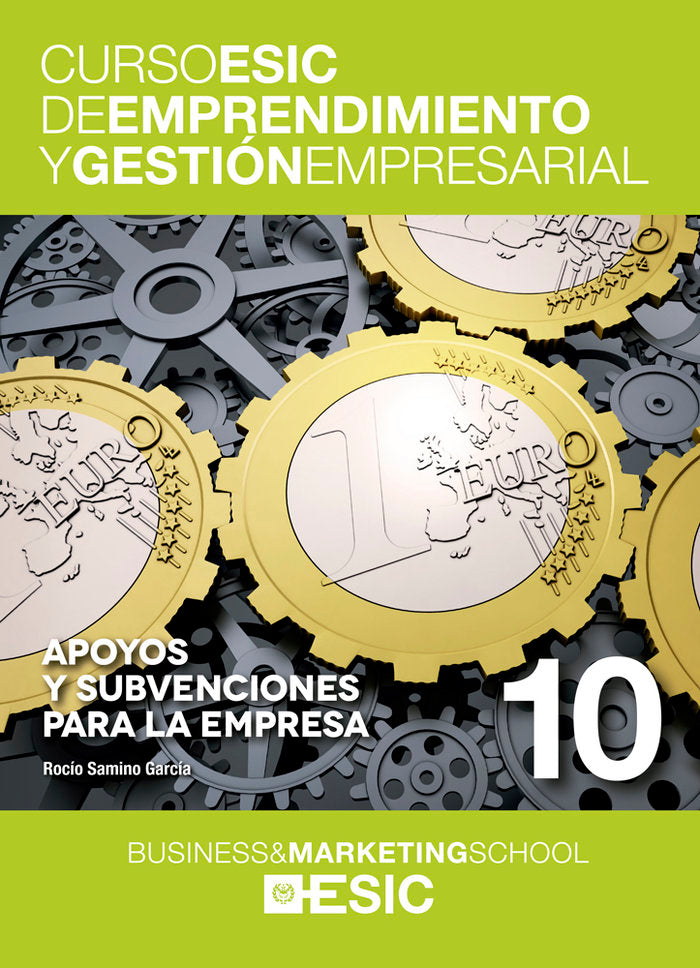 Apoyos y subvenciones para la empresa, de Samino García | portada del libro