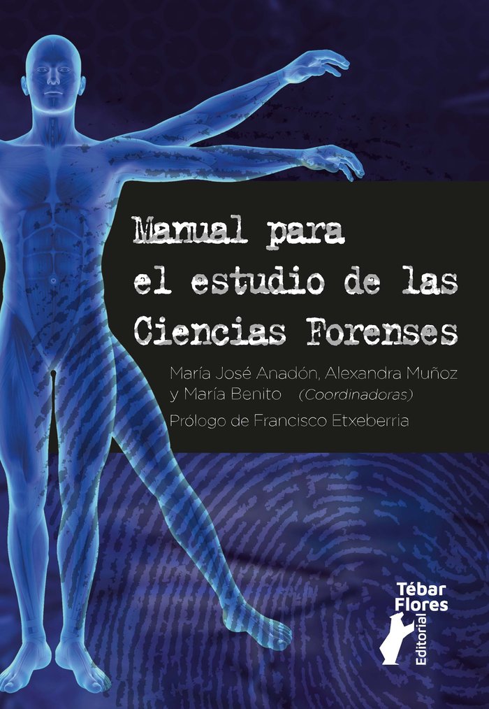 Manual para el estudio de las ciencias forenses | portada del libro