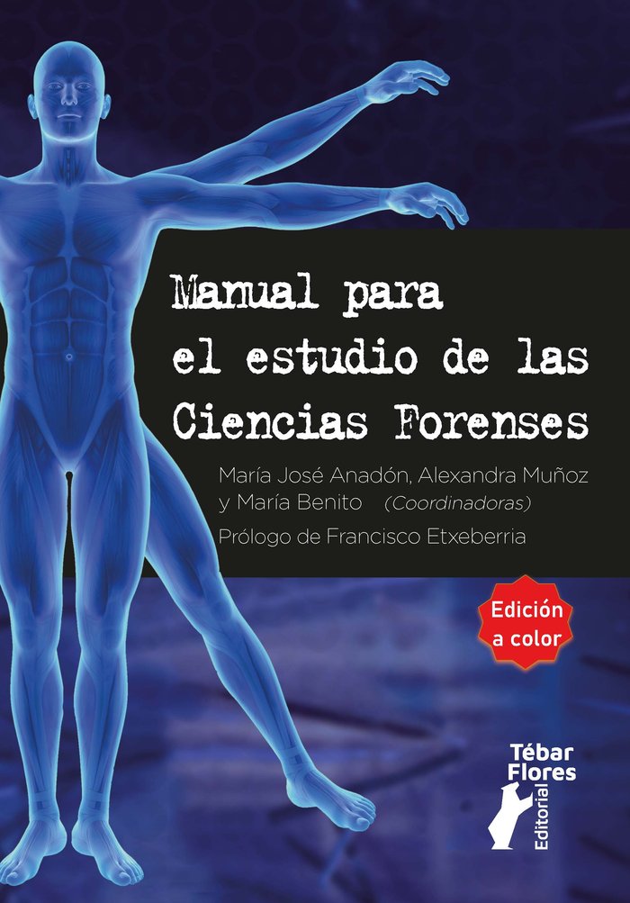 Manual para el estudio de las Ciencias Forenses | portada del libro