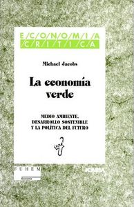 ECONOMIA VERDE, LA, de Jacobs | portada del libro