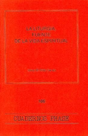 Liturgia, fuente de la vida espiritual, La, de Soler Canals, Josep M. | portada del libro