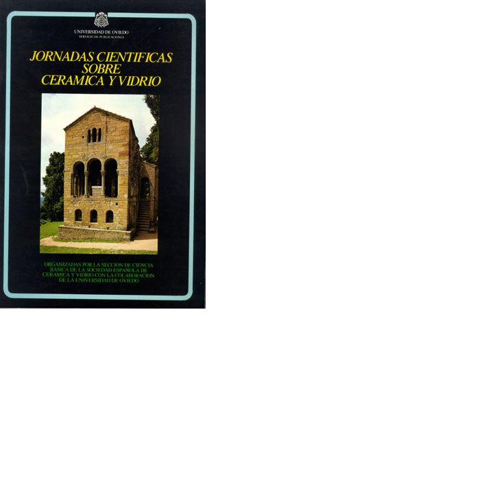 Jornadas científicas sobre cerámica y vidrio, de Mata Arjona | portada del libro