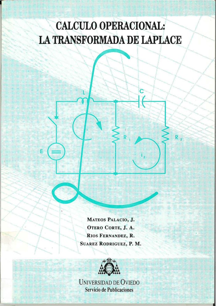 Cálculo operacional. La transformada de Laplace, de Mateos Palacio | portada del libro