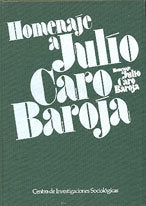 Homenaje a Julio Caro Baroja | portada del libro