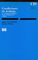 Condiciones de trabajo, de Castillo, Juan José | portada del libro