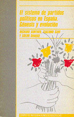 El sistema de partidos políticos en España, de Gunther | portada del libro