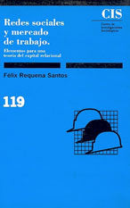 Redes sociales y mercado de trabajo, de Requena Santos, Félix | portada del libro