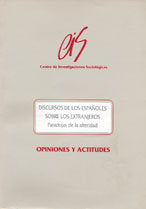 Discursos de los españoles sobre los extranjeros, de Actis | portada del libro
