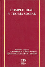 Complejidad y teor¡a social | portada del libro