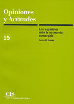 Los españoles ante la economía sumergida, de Ruesga, Santos M. | portada del libro