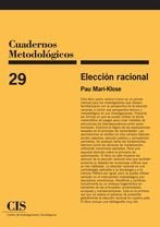 Elección racional, de Mari-Klose | portada del libro