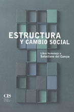 Estructura y cambio social, de DURAN,M.A | portada del libro