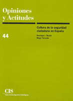 Cultura de la seguridad ciudadana en España, de Thomé, Henrique I. | portada del libro