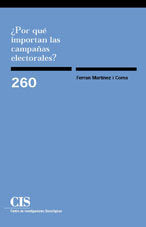 ¿Por qué importan las campañas electorales?, de Martínez i Coma, Ferrán | portada del libro