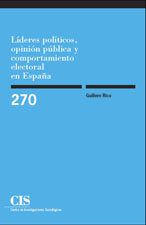 Líderes políticos, opinión pública y comportamiento electoral en España, de Rico, Guillem | portada del libro
