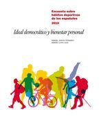 Ideal democrático y bienestar personal, de García Ferrando, Manuel | portada del libro