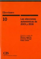 Las elecciones autonómicas de 2015 y 2016, de Varios autores | portada del libro