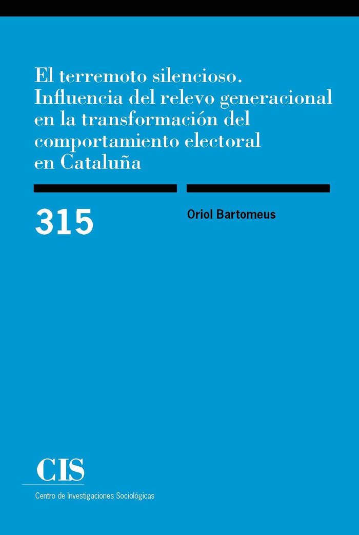 El terremoto silencioso, de Bartomeus, Oriol | portada del libro