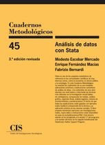 ANALISIS DE DATOS CON STATA, de MODESTO ESCOBAR MERCADO | portada del libro