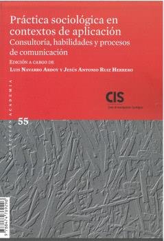 PRACTICA SOCIOLOGICA EN CONTEXTOS DE APLICACION 55, de VVAA | portada del libro