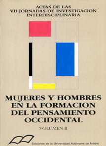 Mujeres y hombres en la formación del pensamiento occidental. Tomo II: Historia y Antropología. (Act, de Gómez Ferrer | porta
