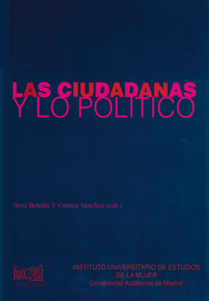 Las ciudadanas y lo político., de Beltrán Pedreira | portada del libro