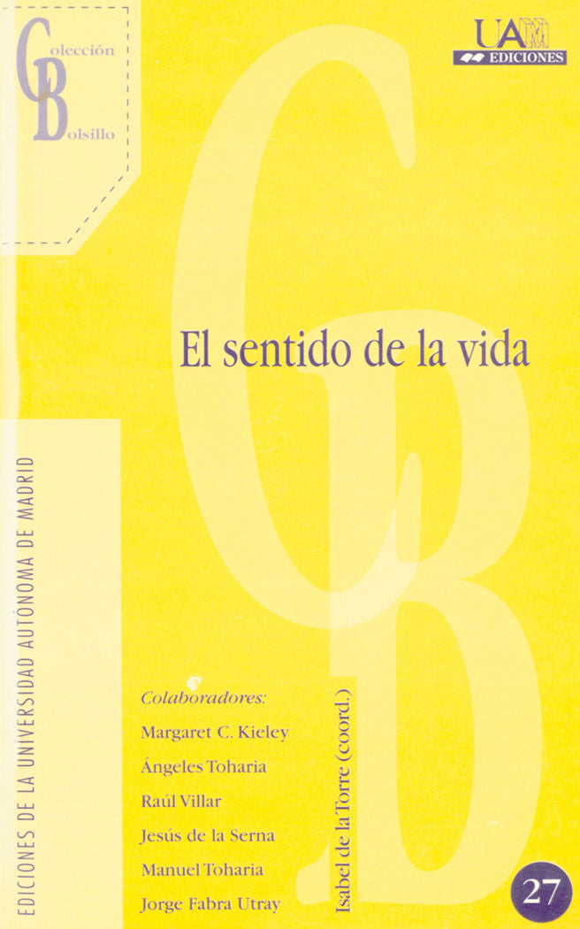 El sentido de la vida, de De La Torre | portada del libro