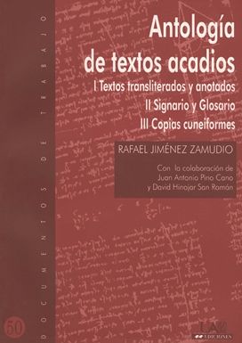 Antología de textos acadios, de Jiménez Zamudio | portada del libro