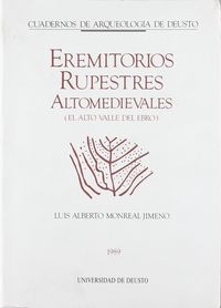 Eremitorios rupestres altomedievales., de Monreal Jimeno | portada del libro
