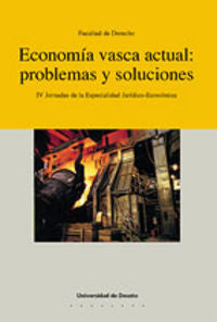 Econom¡a vasca actual: problemas y soluciones, de AA.VV. | portada del libro