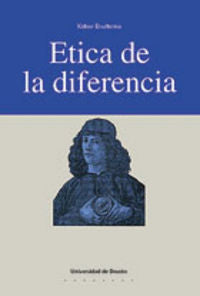 Ética de la diferencia, de Etxeberria | portada del libro